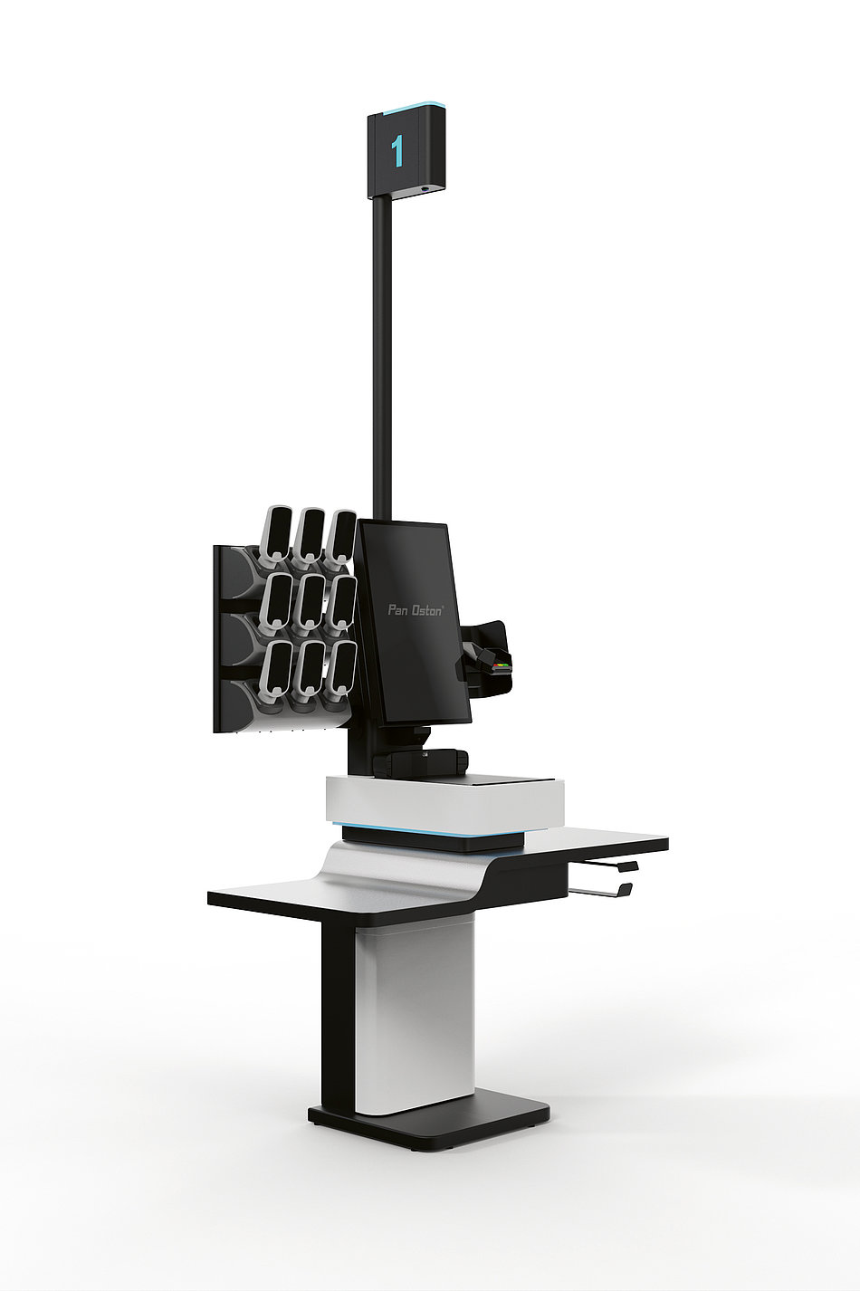 2023 Red Dot Product Design Award，Industrial Design and Robotics，Self-checkout series，