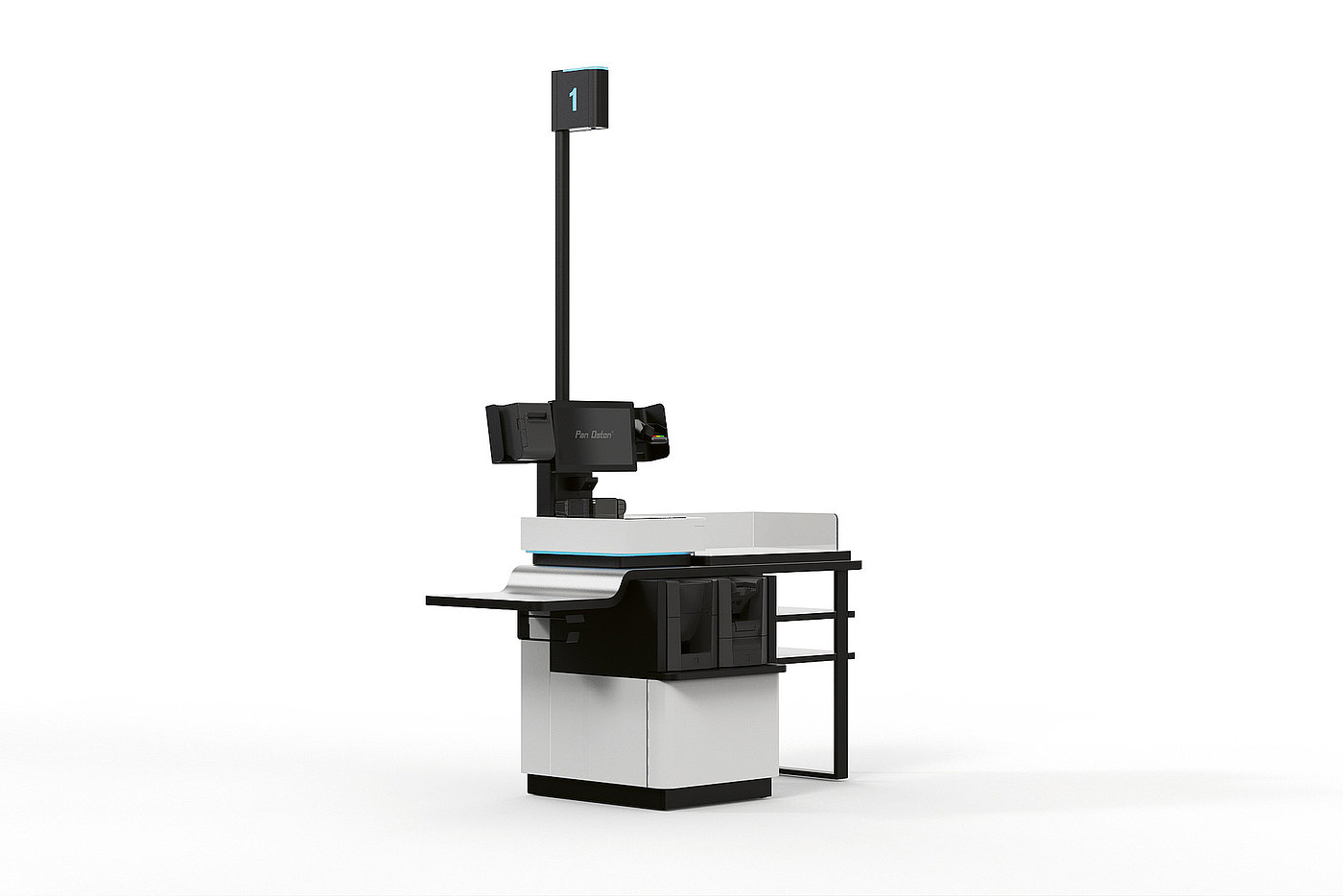 2023 Red Dot Product Design Award，Industrial Design and Robotics，Self-checkout series，