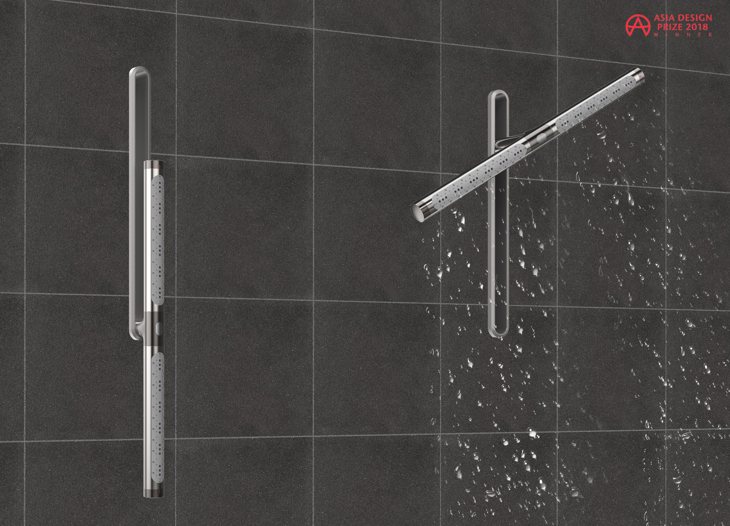 General design，Barrier free design，shower，care for，
