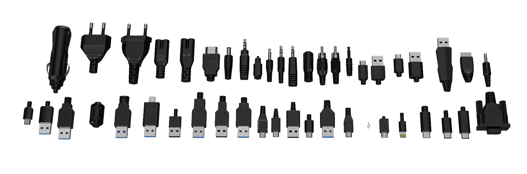 usb，rhino，stp，FBX，Model，data line，