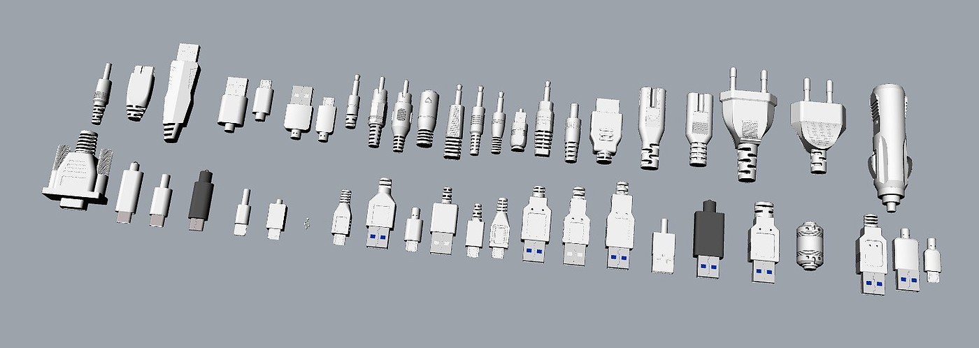 usb，rhino，stp，FBX，Model，data line，