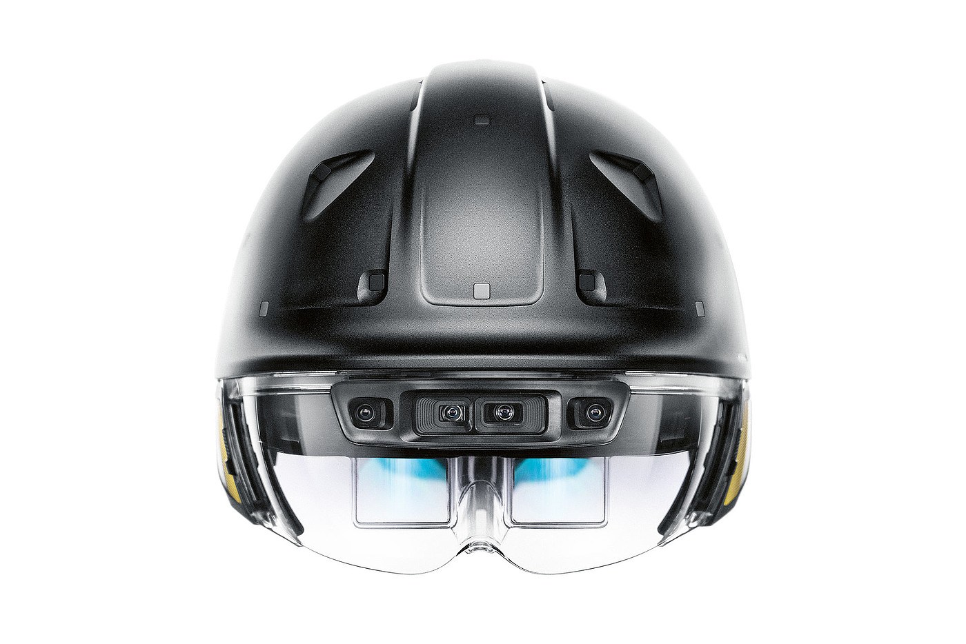 2023 Red Dot Product Design Award，Industrial Design and Robotics，AR construction safety helmet，