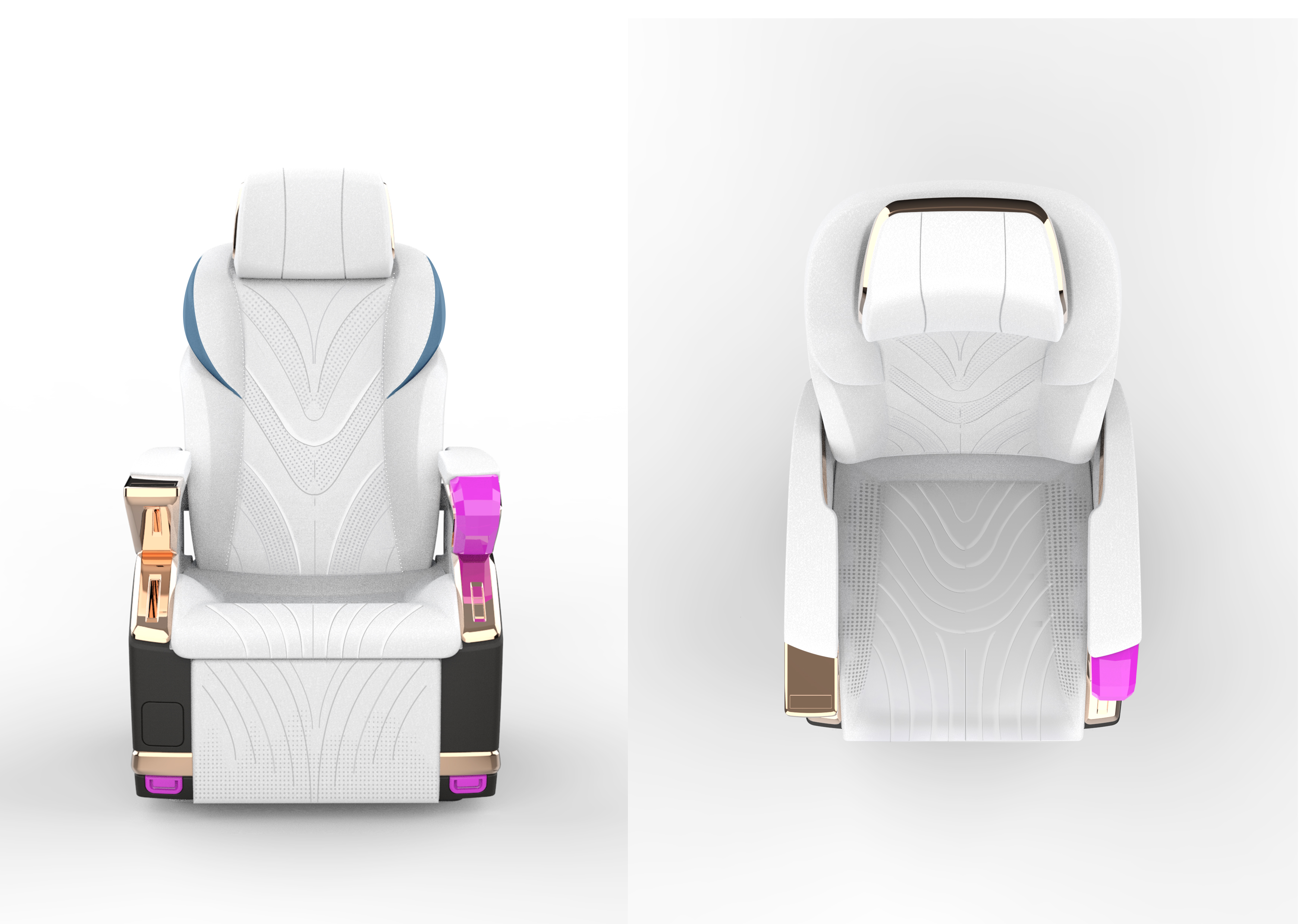 Aviation Seat Design，Seat design，product design，3D modeling，