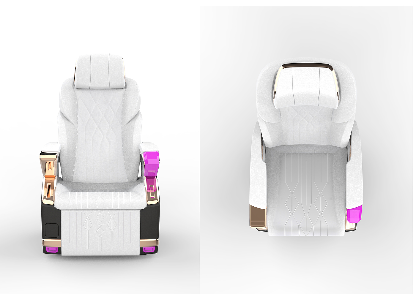 Aviation Seat Design，Seat design，product design，3D modeling，