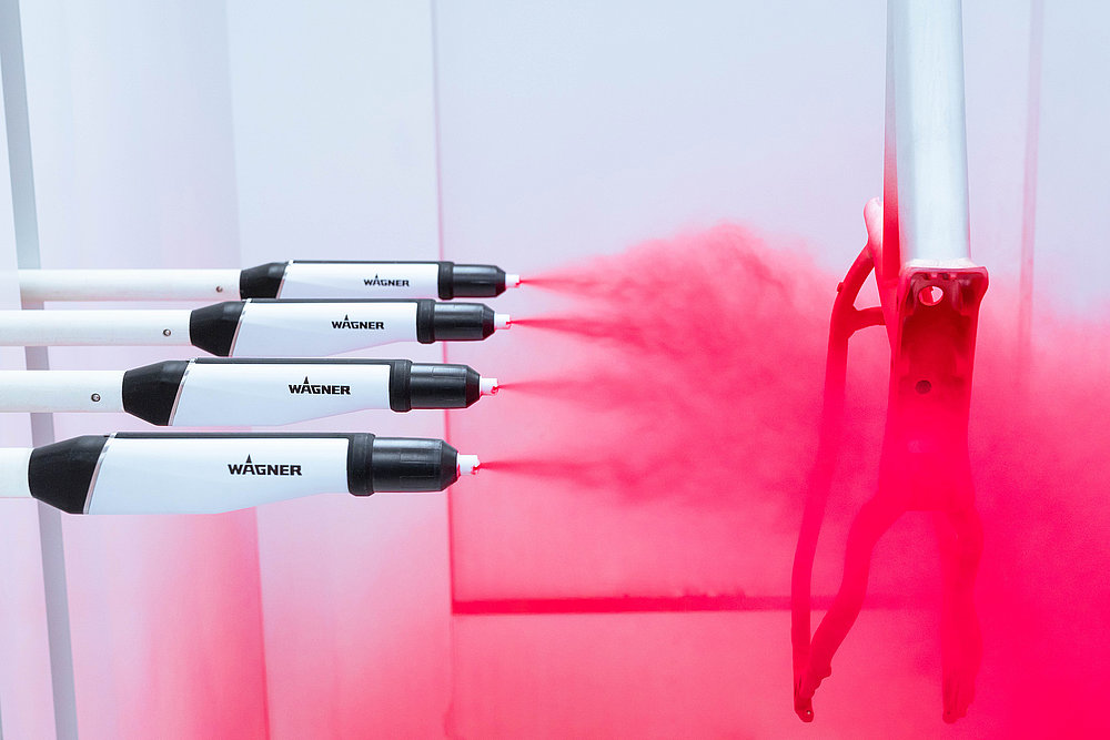 2023 Red Dot Product Design Award，Industrial Design and Robotics，powder coating gun，