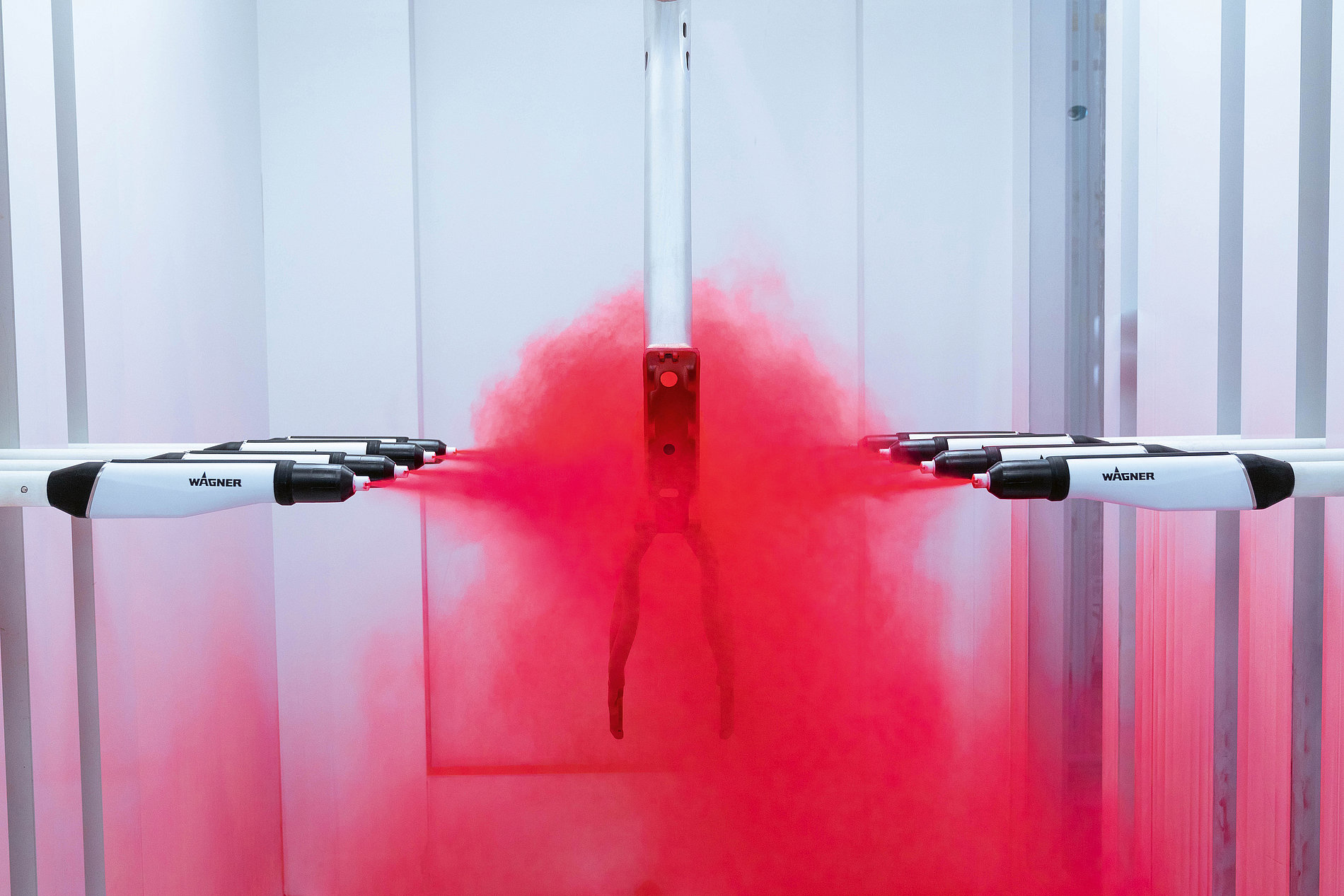 2023 Red Dot Product Design Award，Industrial Design and Robotics，powder coating gun，