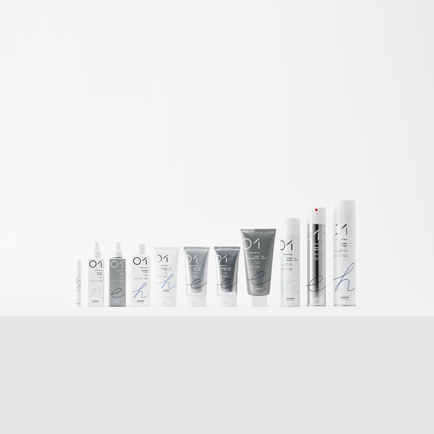 Amos，Hairdressing，product design，packing design，Bottle design，