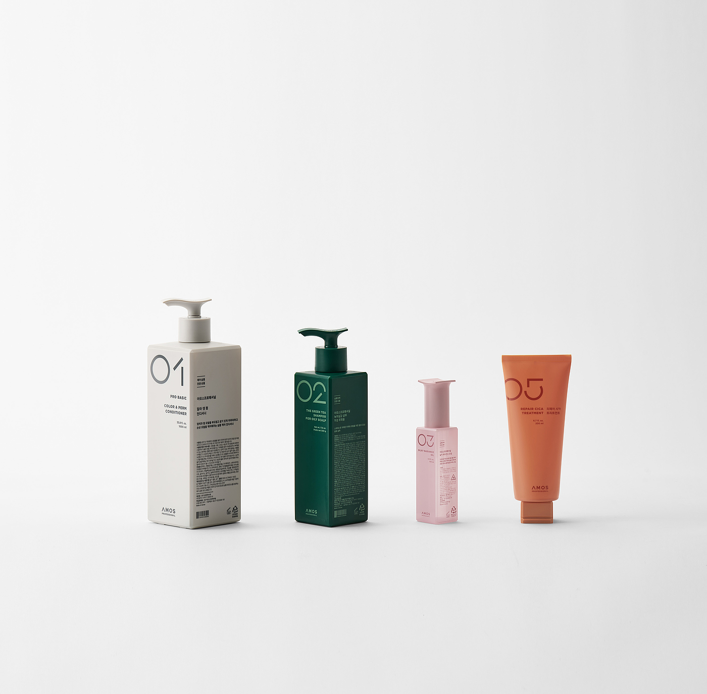 Amos，Hairdressing，product design，packing design，Bottle design，