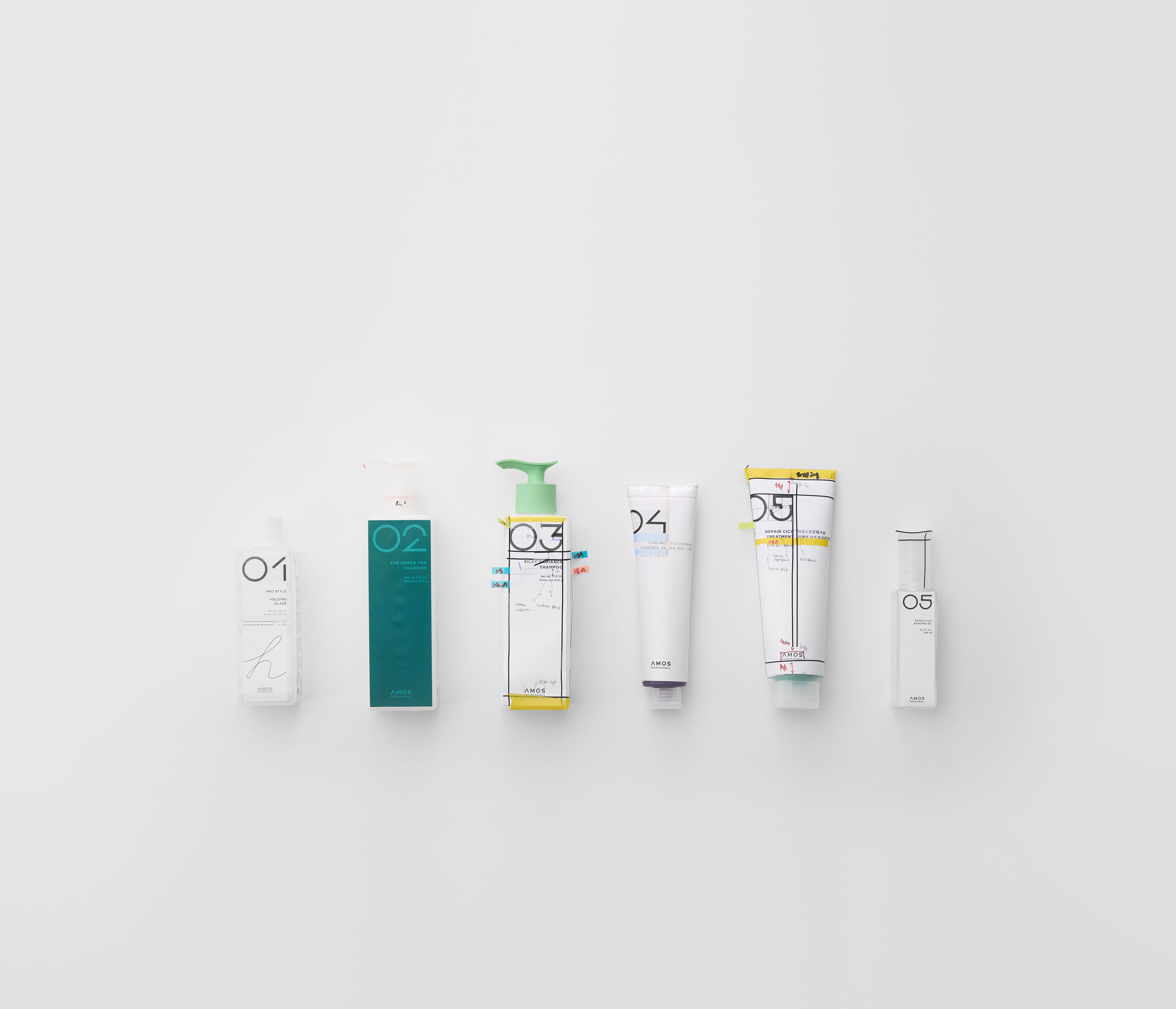 Amos，Hairdressing，product design，packing design，Bottle design，