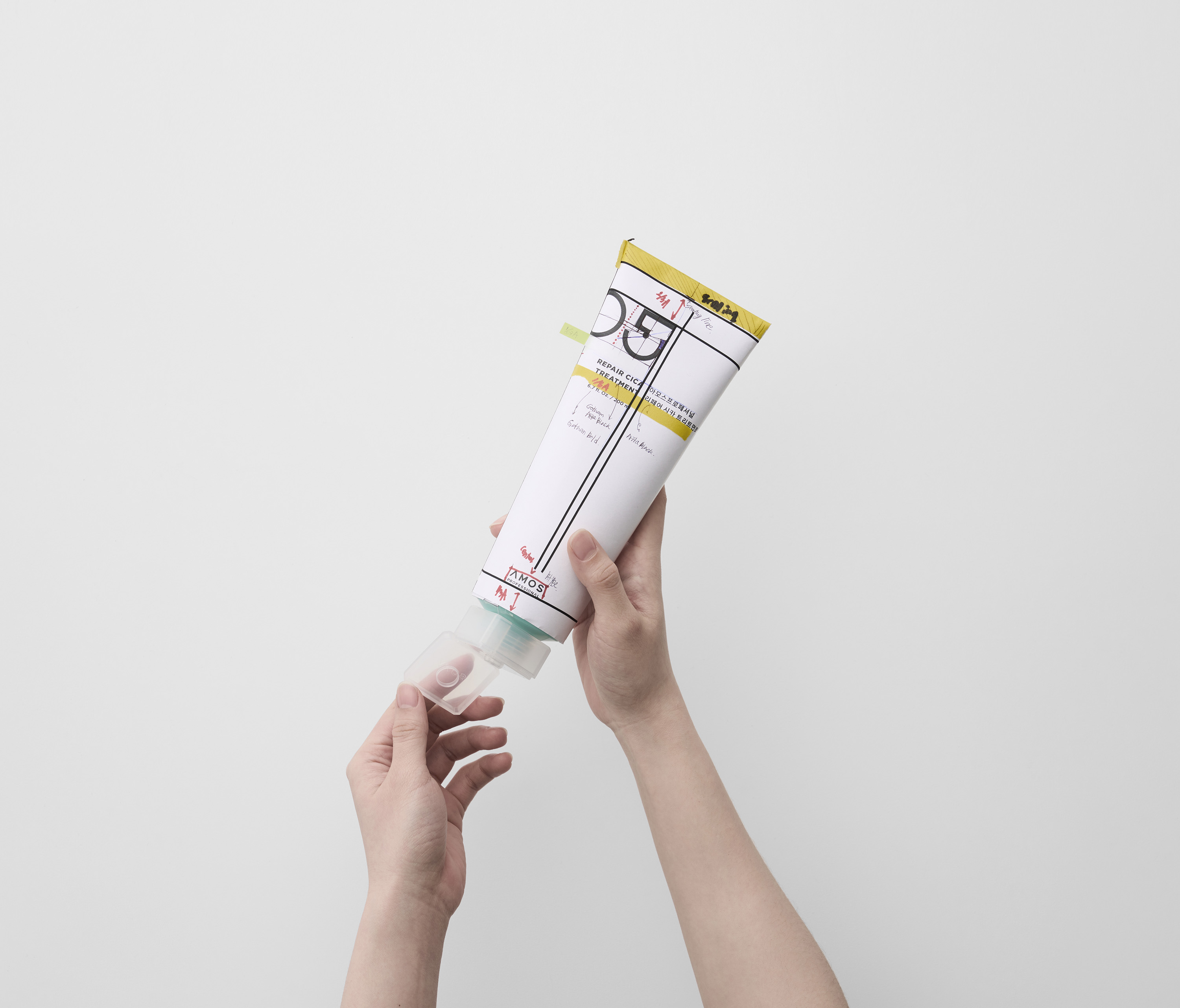 Amos，Hairdressing，product design，packing design，Bottle design，