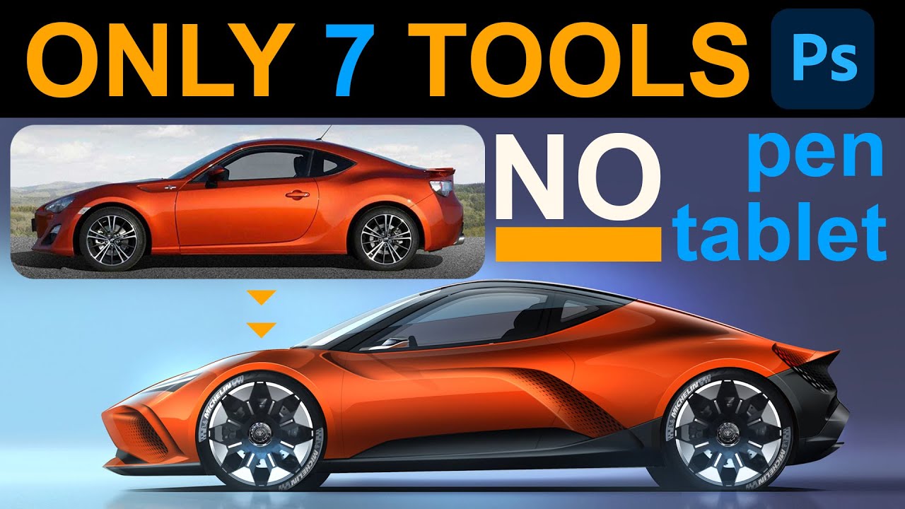 Toyota GT86，Central engine，Car transformation，Hand drawn video，