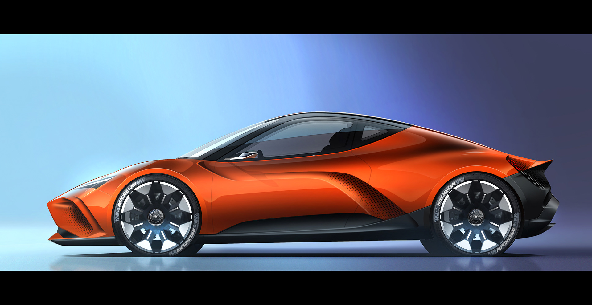 Toyota GT86，Central engine，Car transformation，Hand drawn video，