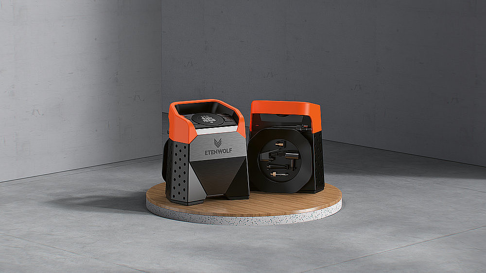 2023 Red Dot Product Design Award，Industrial Design and Robotics，Multi-purpose compressor，