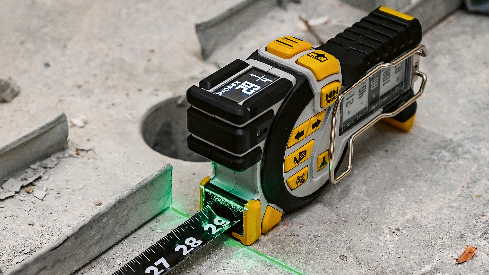 2023 Red Dot Product Design Award，Industrial Design and Robotics，Digital Tape Measure，