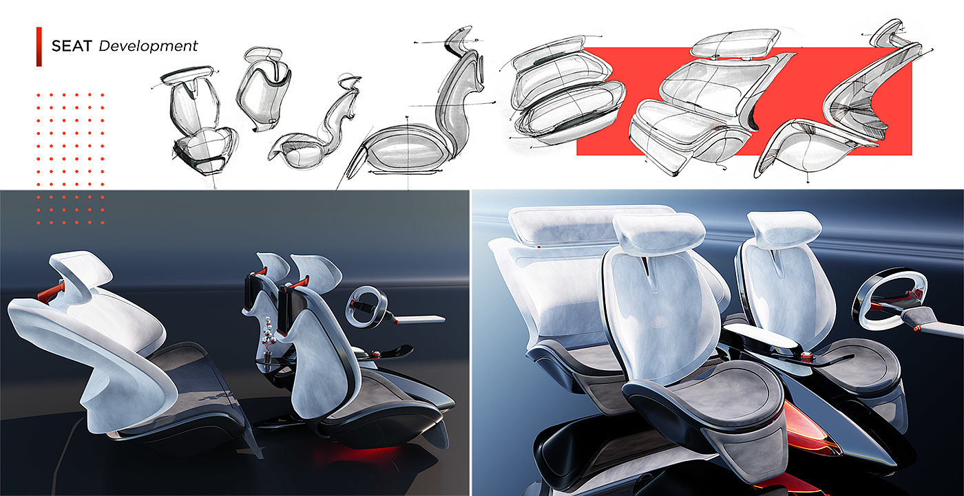 The BlackSWAN，auto parts，Automotive interior，Automobile design，