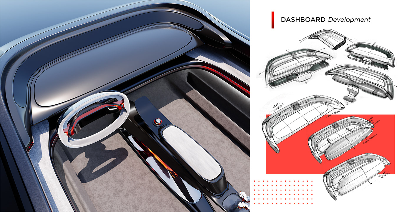 The BlackSWAN，auto parts，Automotive interior，Automobile design，