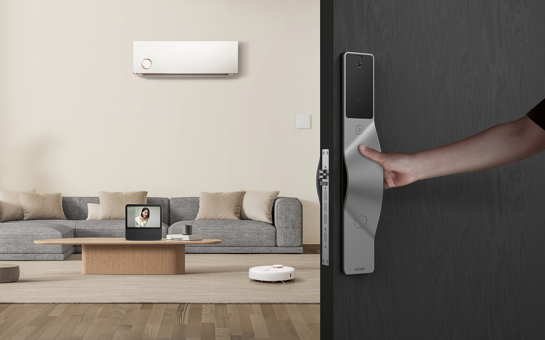 2023 Red Dot Product Design Award，Interior Design and Architecture，Intelligent lock，