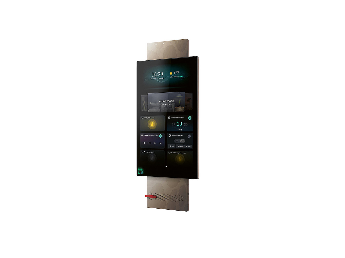 2023 Red Dot Product Design Award，Interior Design and Architecture，Intelligent voice central control screen，