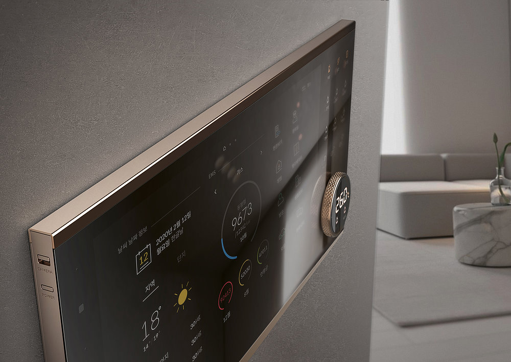 2023 Red Dot Product Design Award，Interior Design and Architecture，Smart home network wall panel，