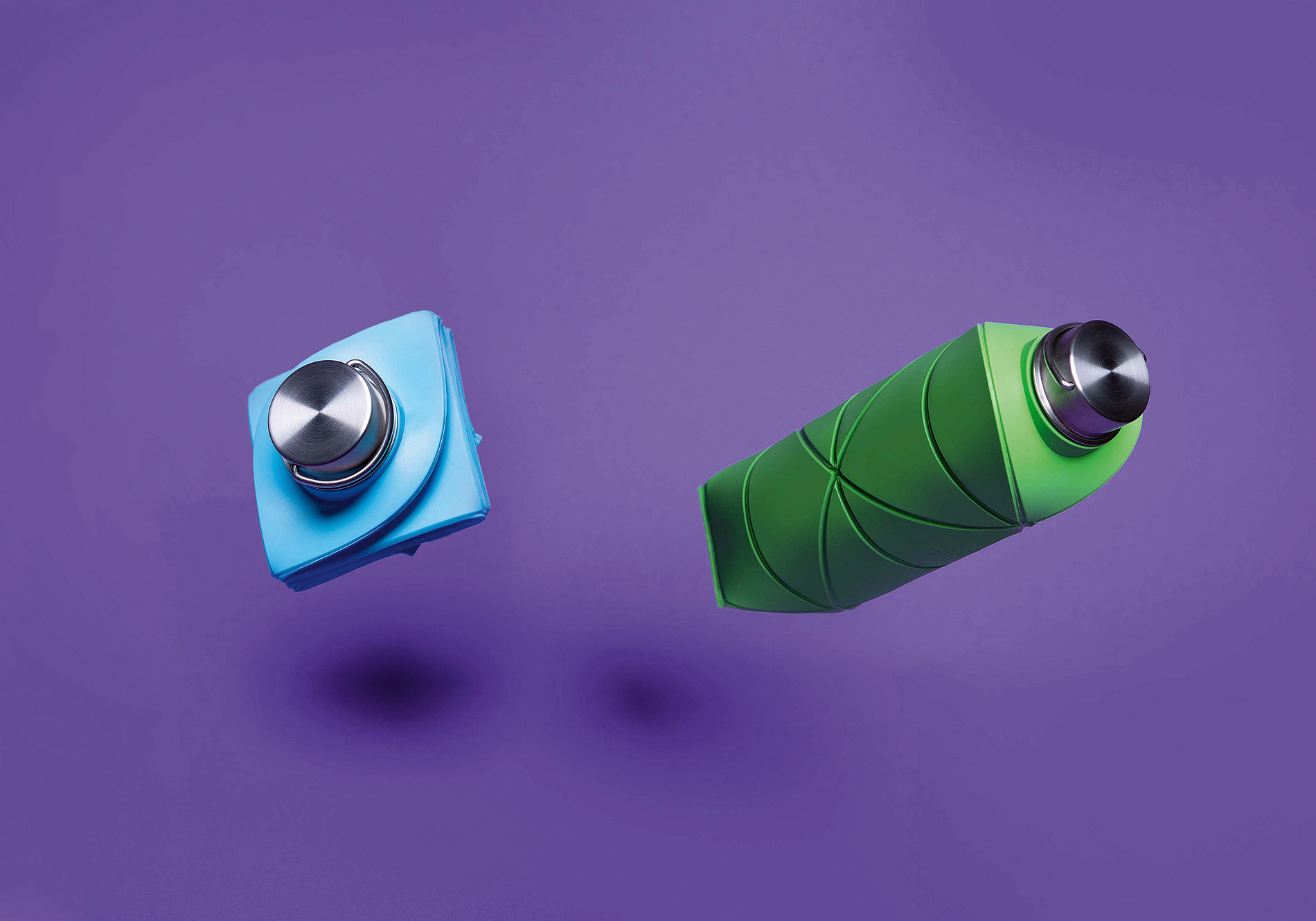 2023 Red Dot Product Design Award，Kitchen Design & Kitchen Appliances & Tableware，Reusable collapsible water bottle，