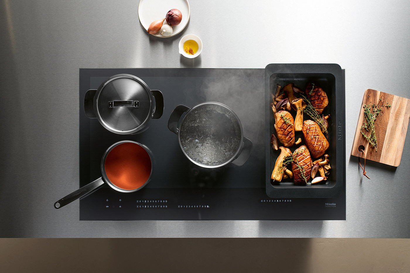 2023 Red Dot Product Design Award，Kitchen Design & Kitchen Appliances & Tableware，Full surface induction cooker，