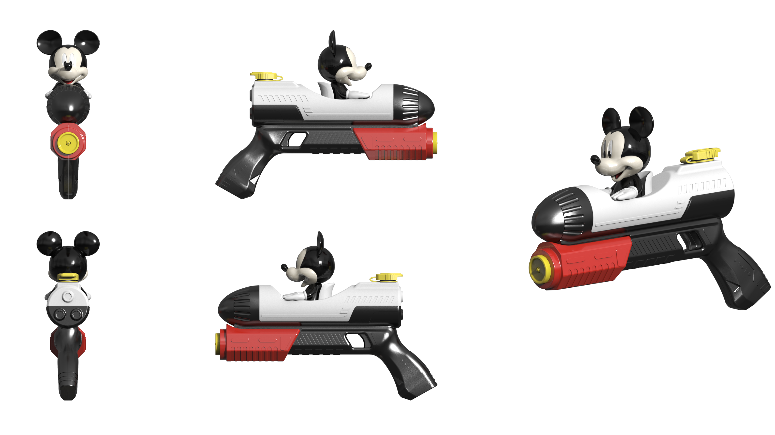 Toy water gun，Children's Toys，Mickey Mouse，Mickey，