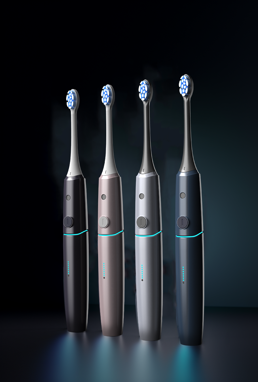 small home appliances，Electric toothbrush，AI Assisted，industrial design，