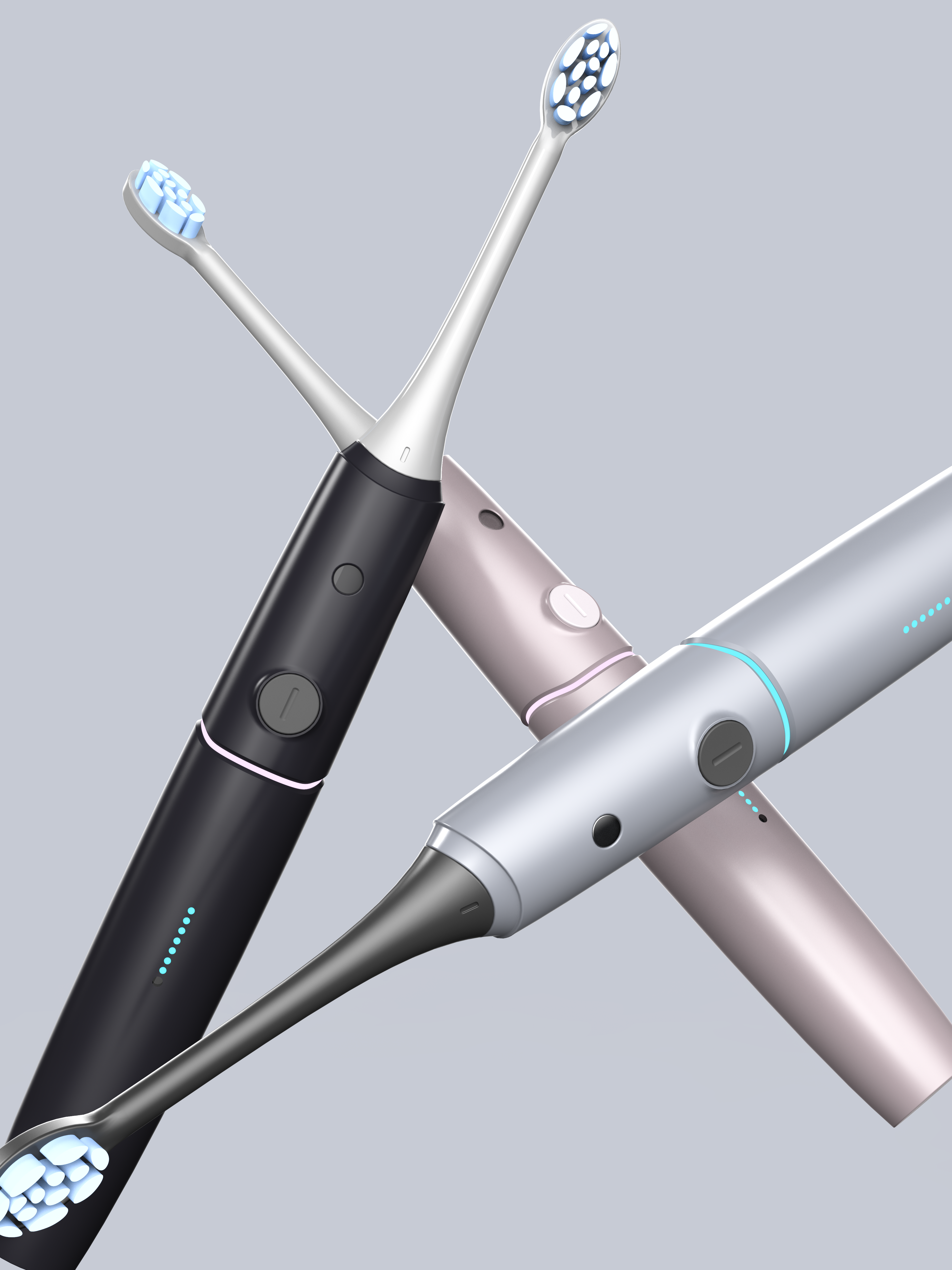small home appliances，Electric toothbrush，AI Assisted，industrial design，