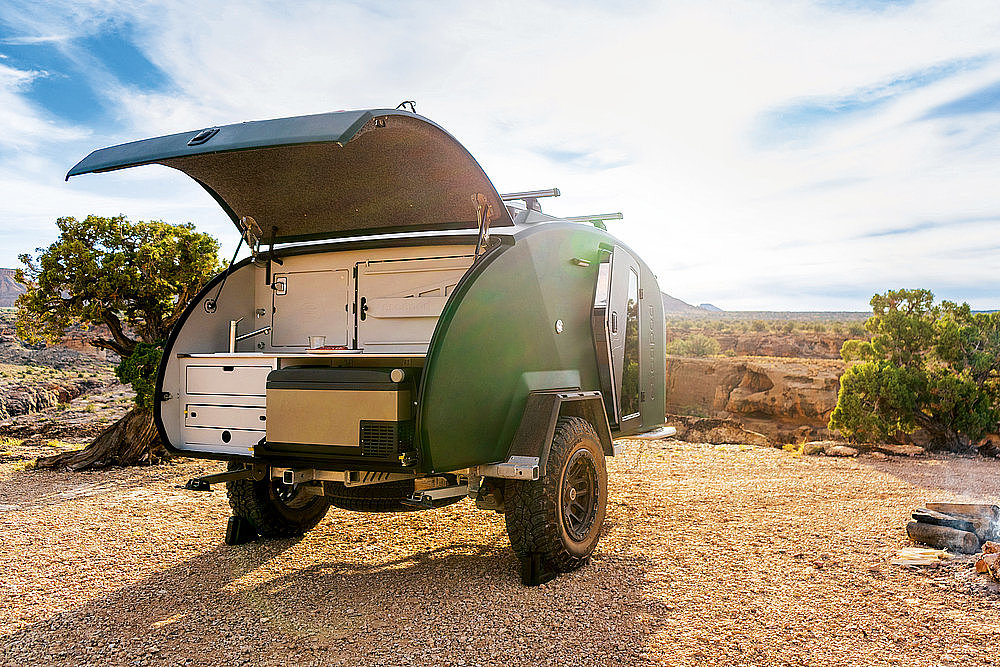 2023 Red Dot Product Design Award，mobility，Off-Road Camper Trailer，