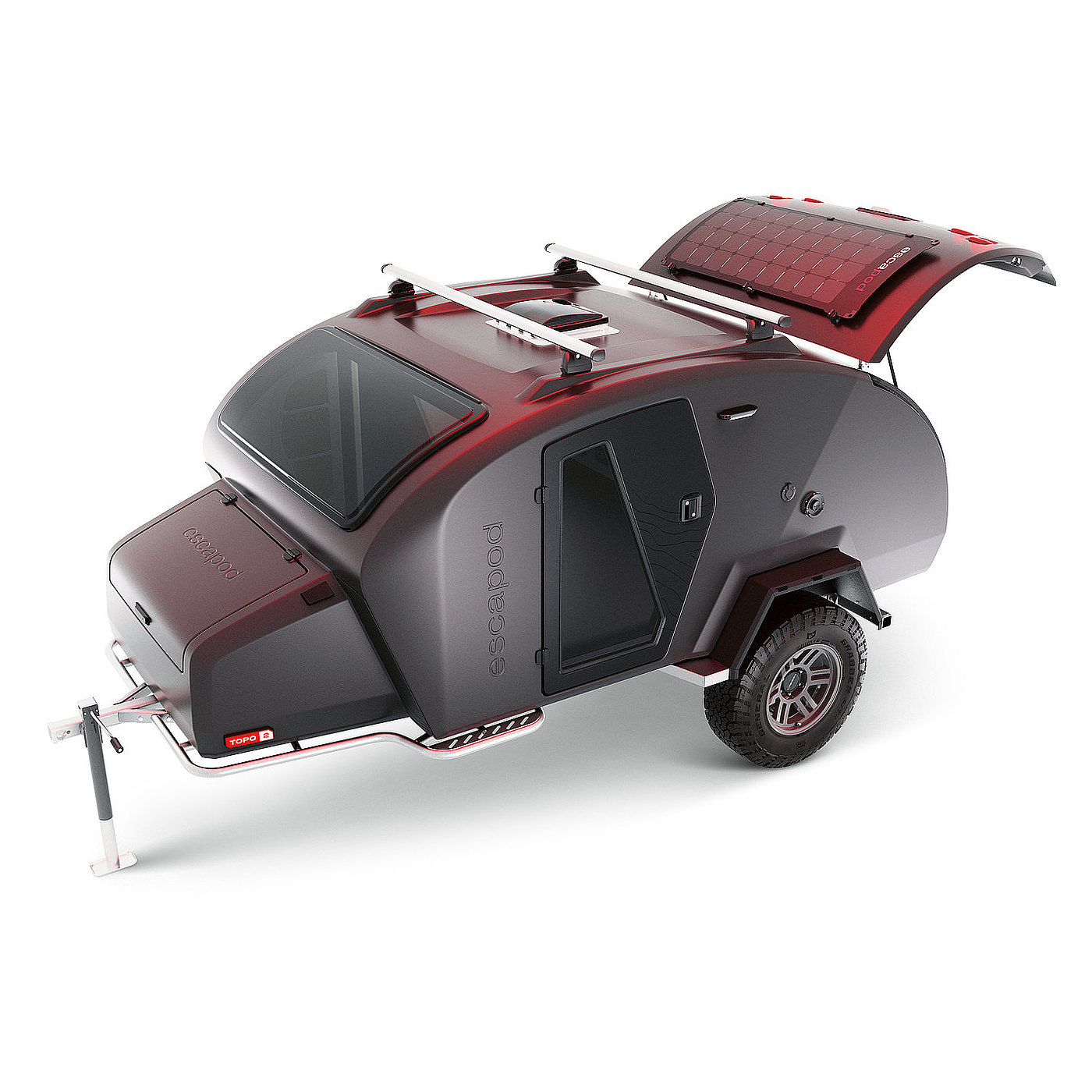 2023 Red Dot Product Design Award，mobility，Off-Road Camper Trailer，