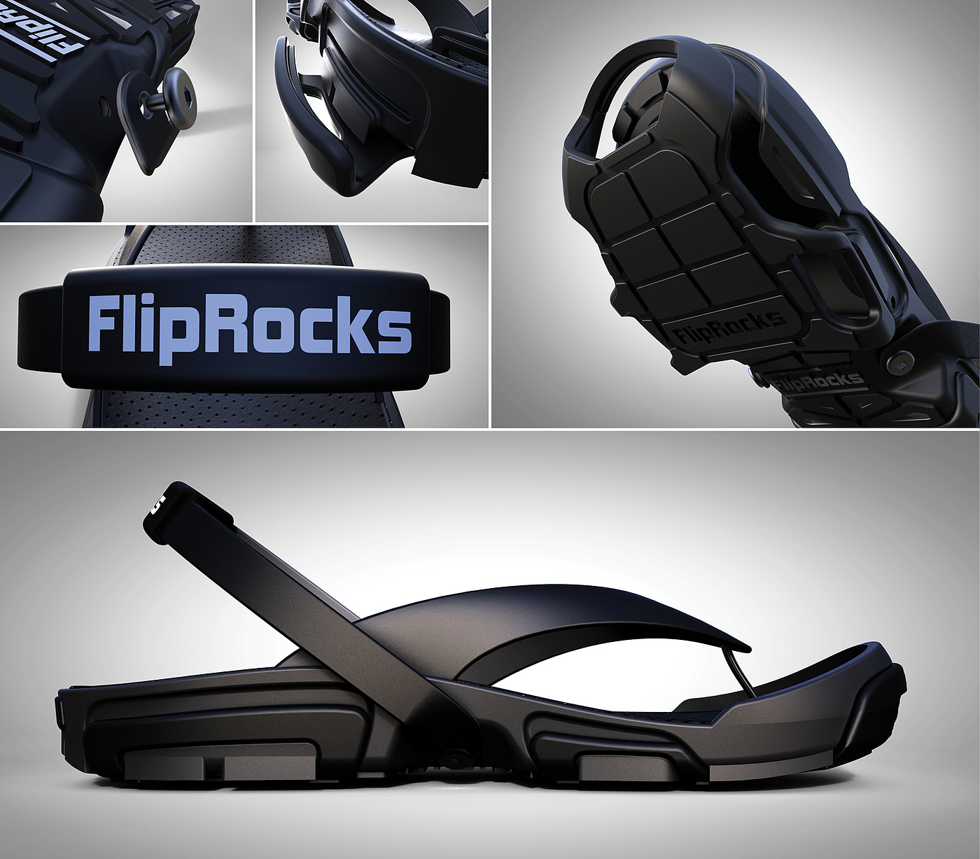 FlipRocks，conceptual design，slipper，