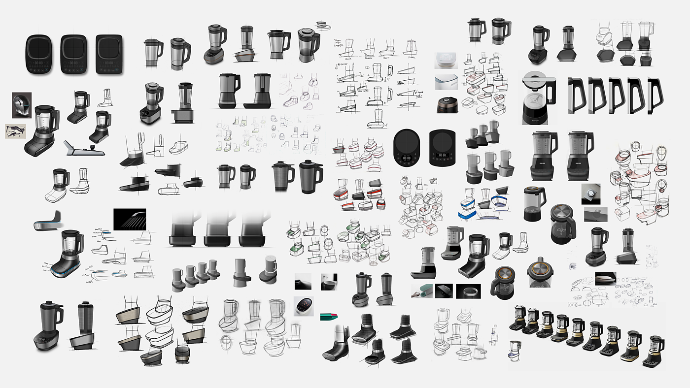 industrial design，product design，Wall breaker，small home appliances，household electrical appliances，design language ，Kitchen electricity，design strategy ，