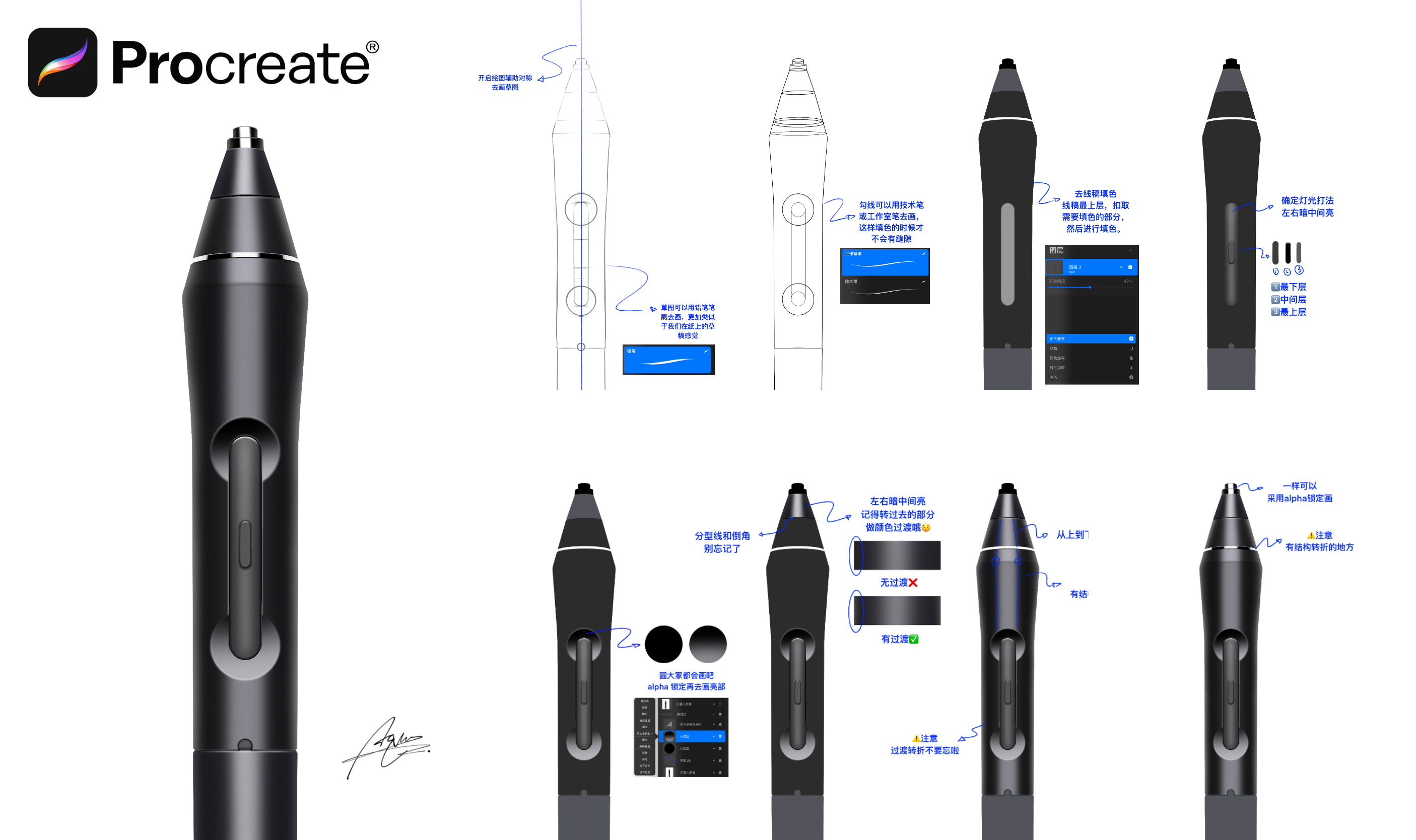 Procreate，Ubee ，product，