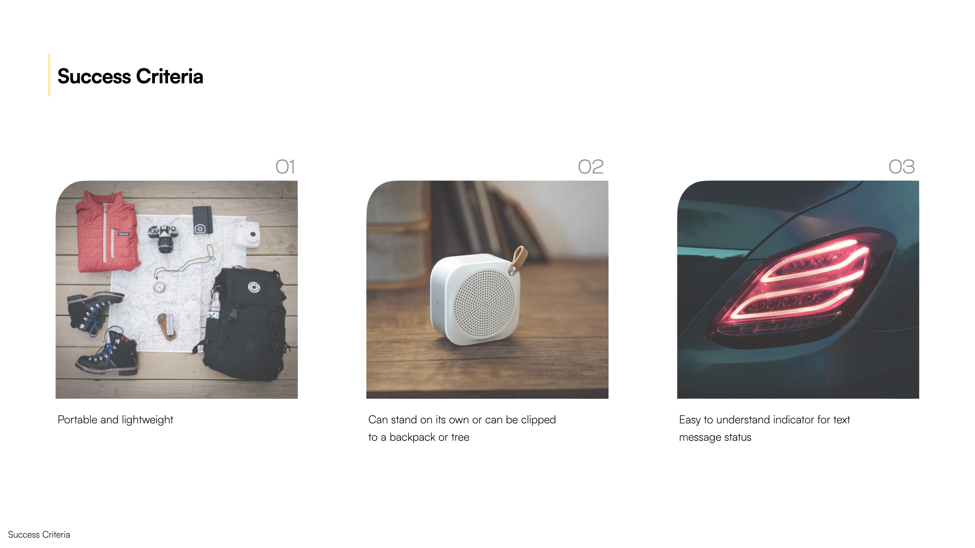 outdoors，lighting，personal，Small，