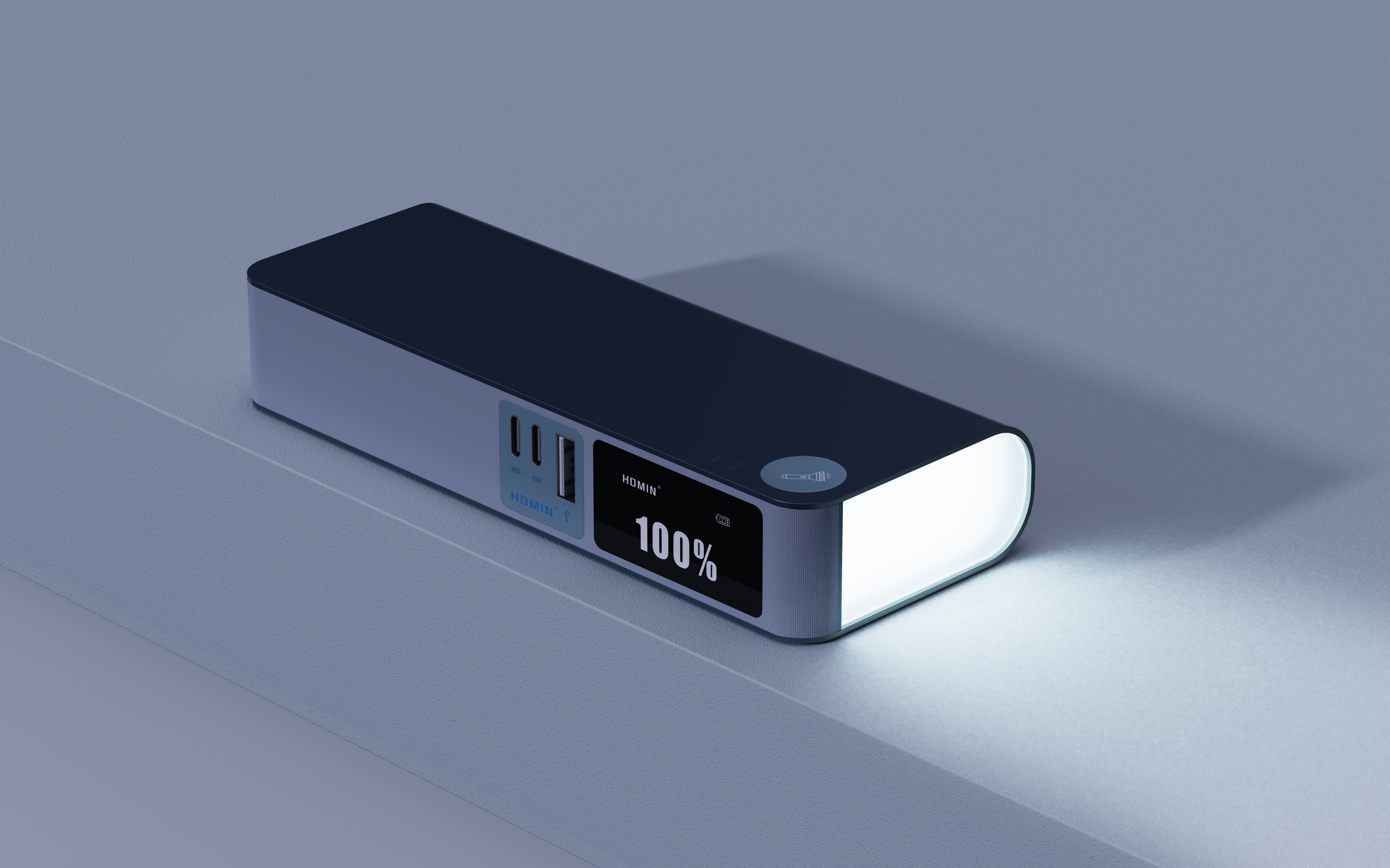 Charging treasure appearance scheme design，