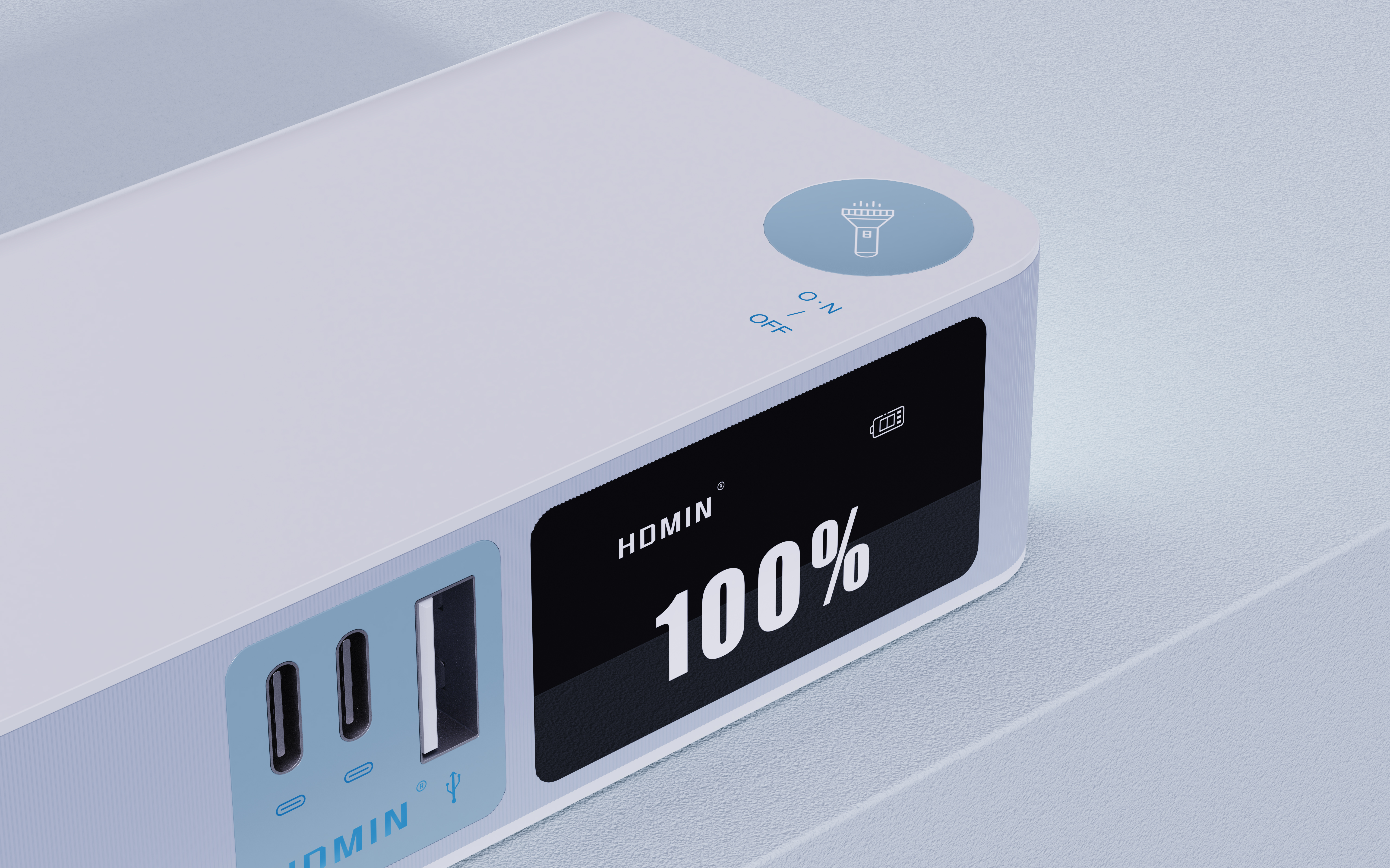 Charging treasure appearance scheme design，