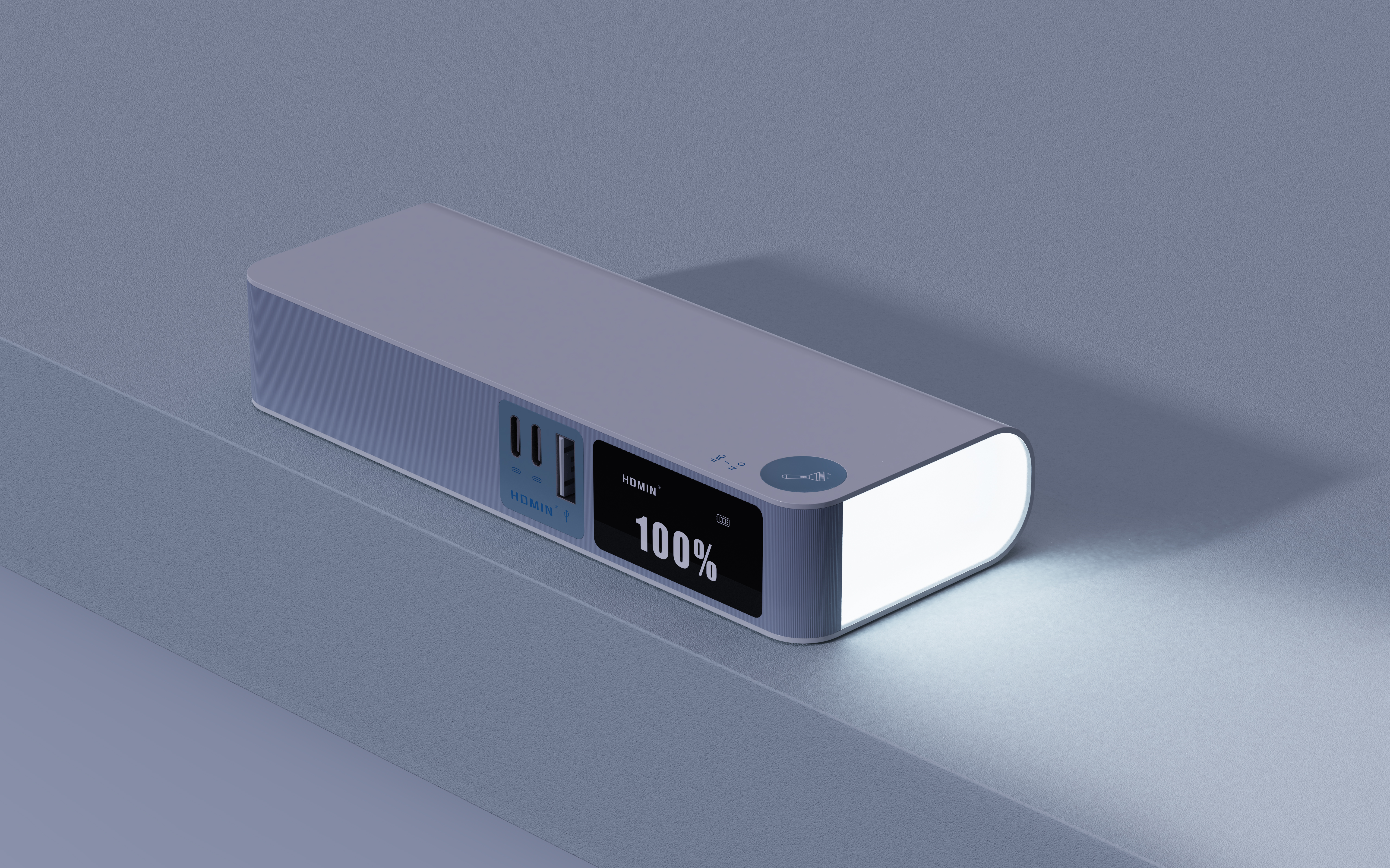 Charging treasure appearance scheme design，