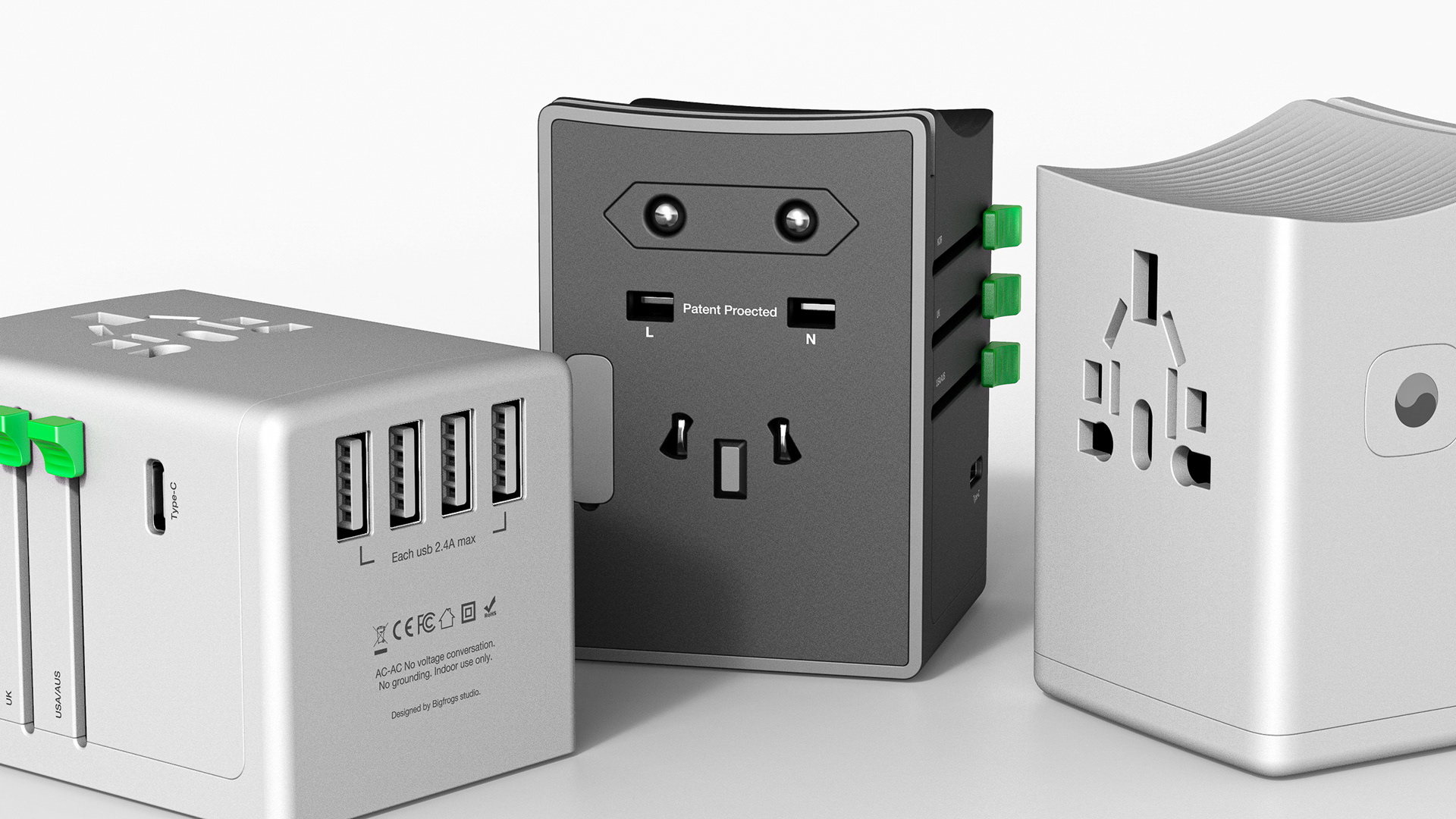 Socket，portable，Kiva，Adapter，