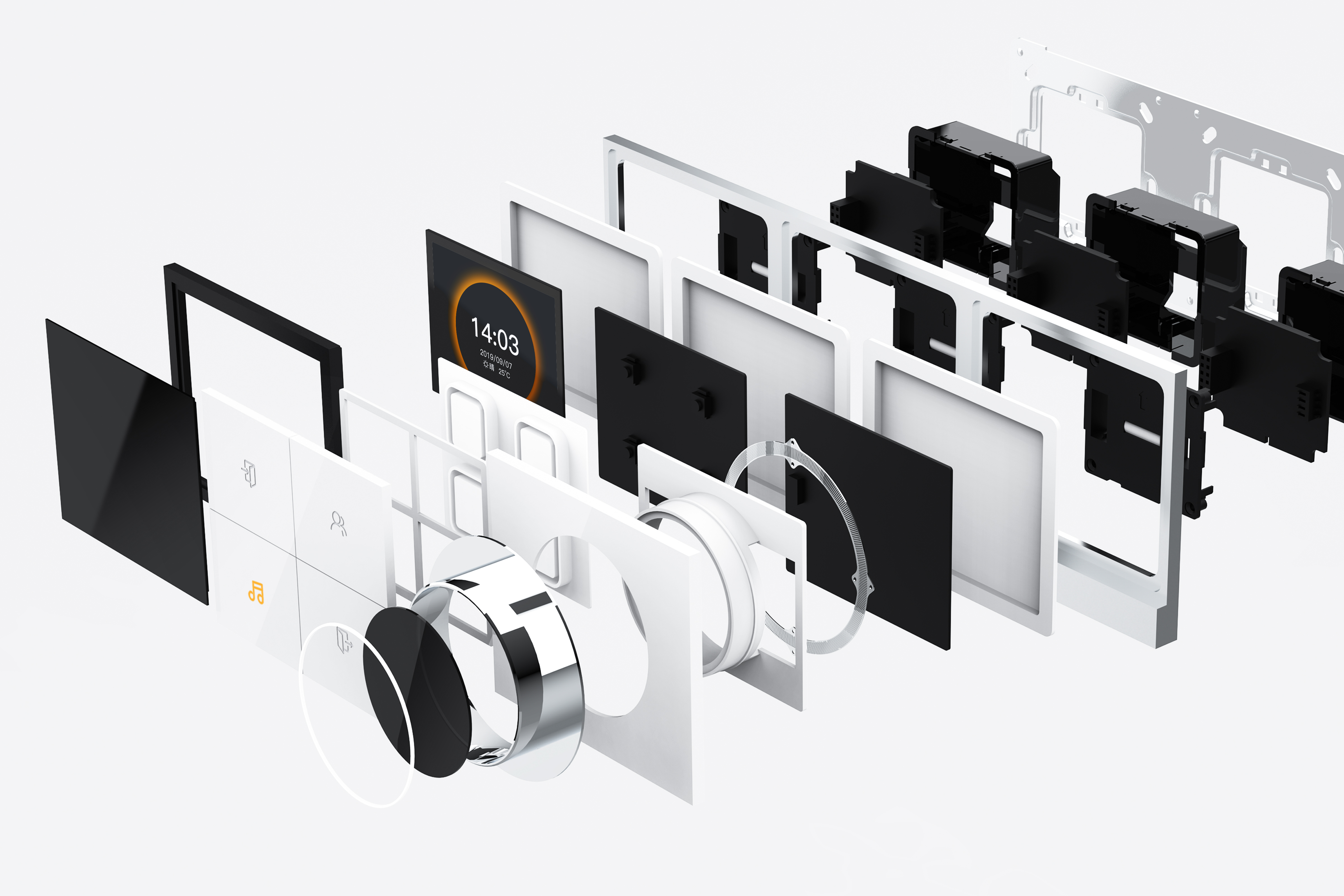 Smart home，Smart panel，