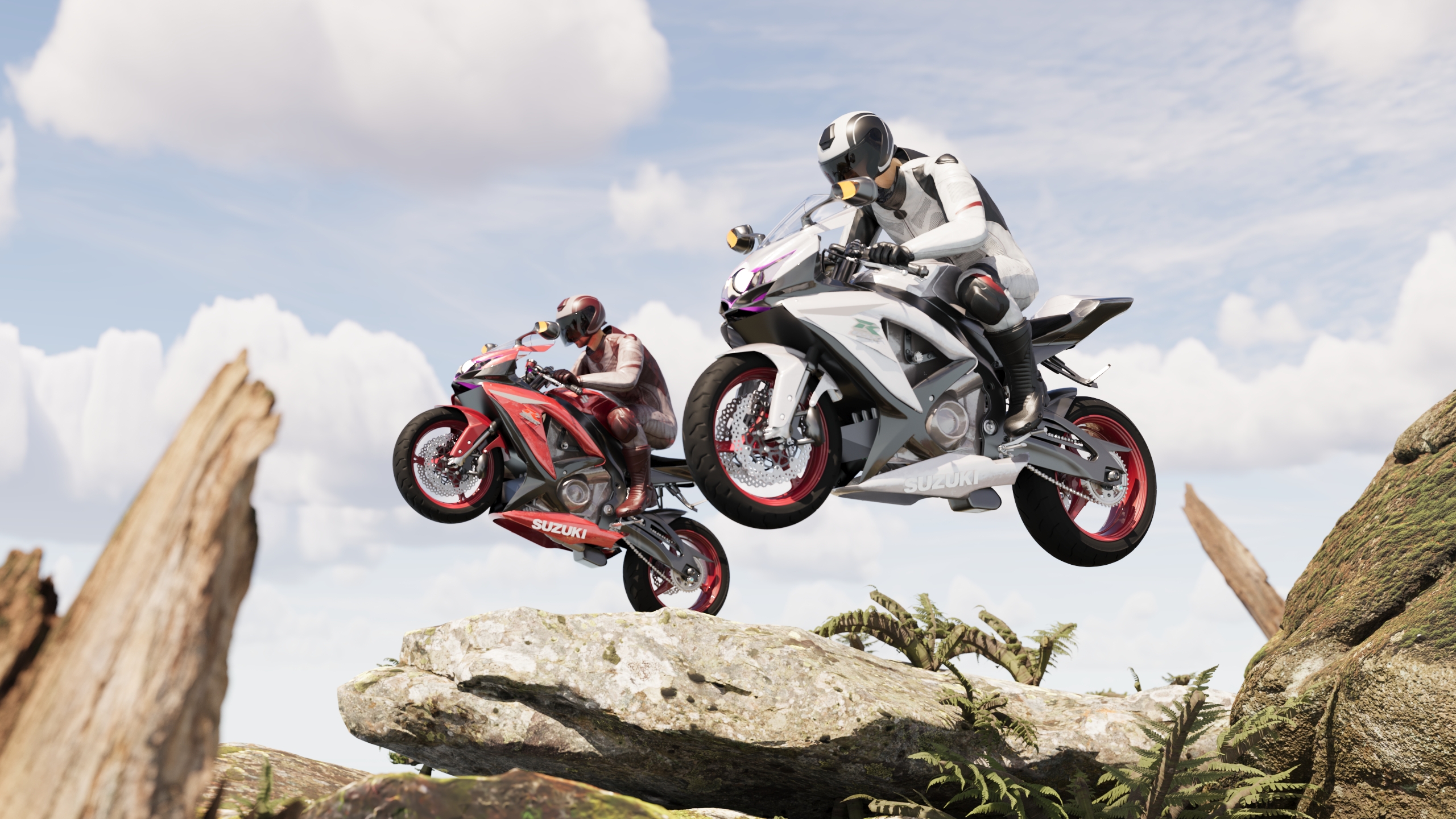 locomotive，Render，Scene construction，