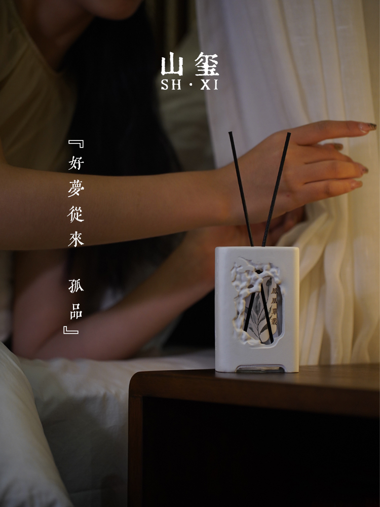 Taihu lake stone，Incense diffuser，The scenery melts into the window，There is a view in the window，Flameless Aromatherapy，Cultural creation，