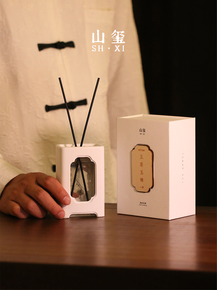 Taihu lake stone，Incense diffuser，The scenery melts into the window，There is a view in the window，Flameless Aromatherapy，Cultural creation，