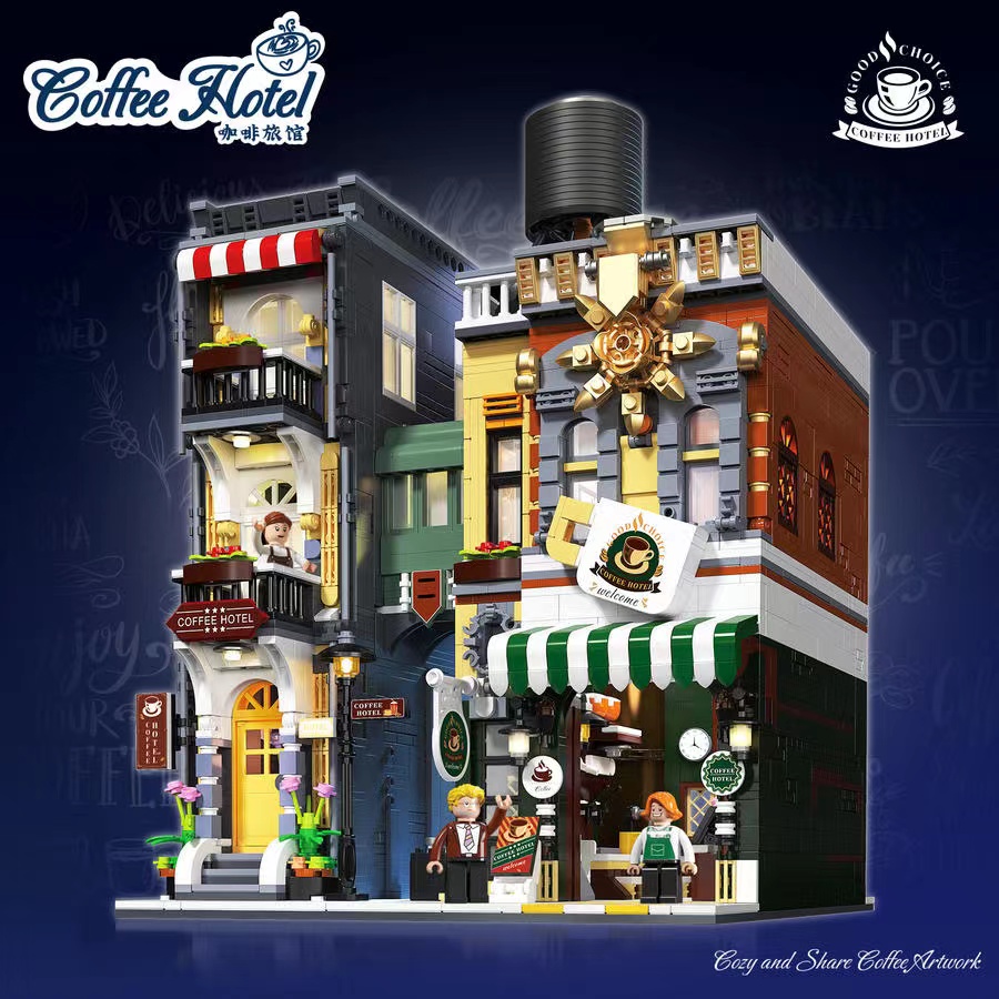 Coffee House Rendering Atmosphere Design，