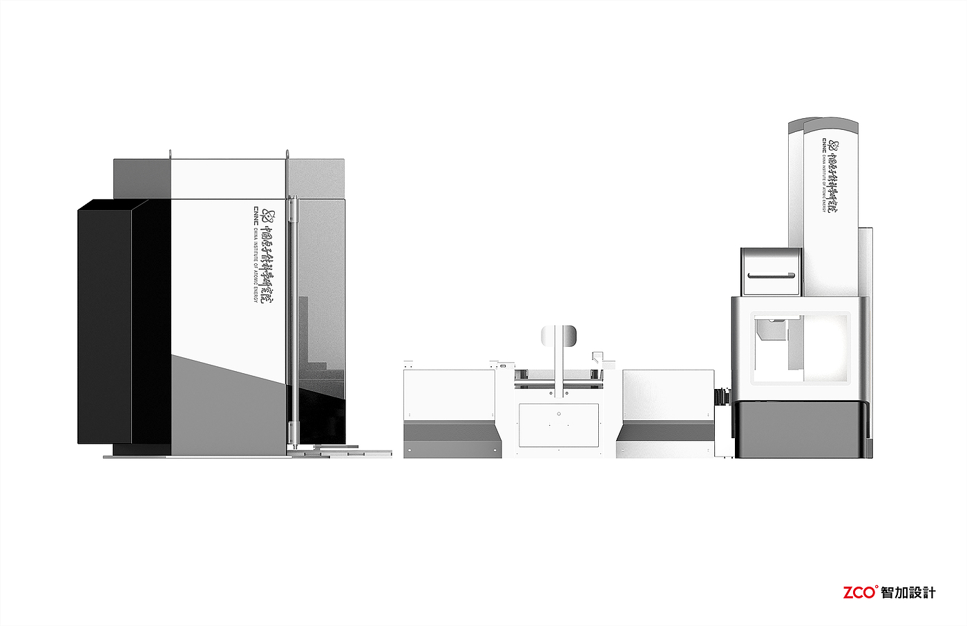 Zhijia design，nuclear waste，Processing device，testing，equipment design ，