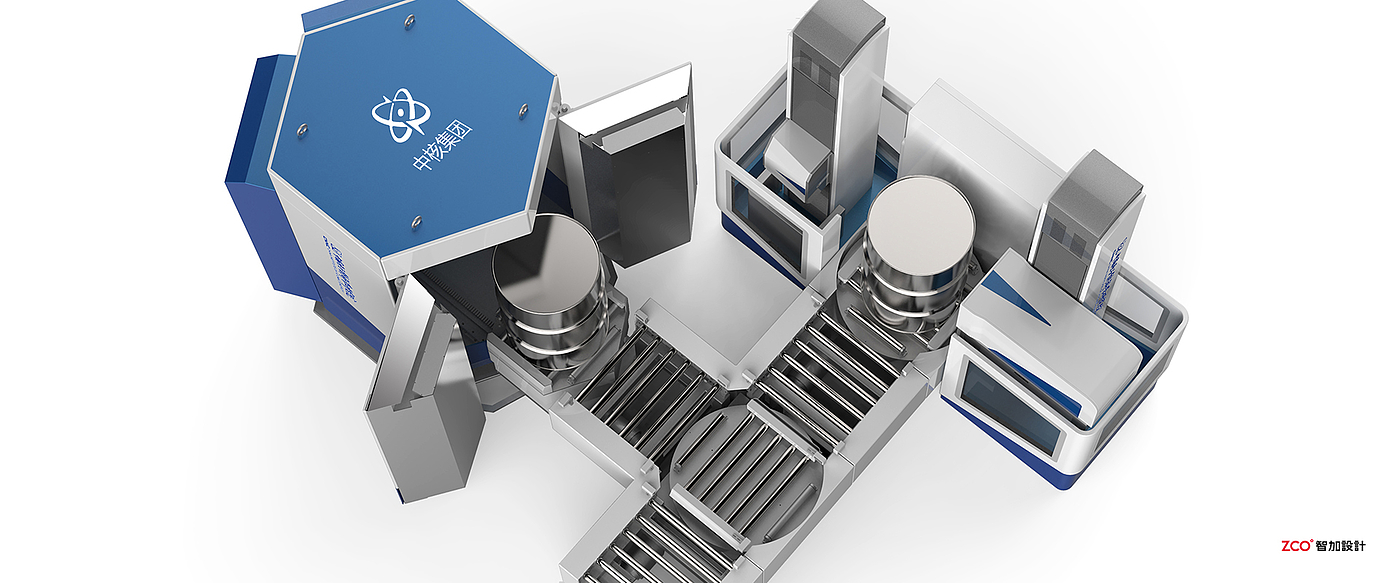 Zhijia design，nuclear waste，Processing device，testing，equipment design ，