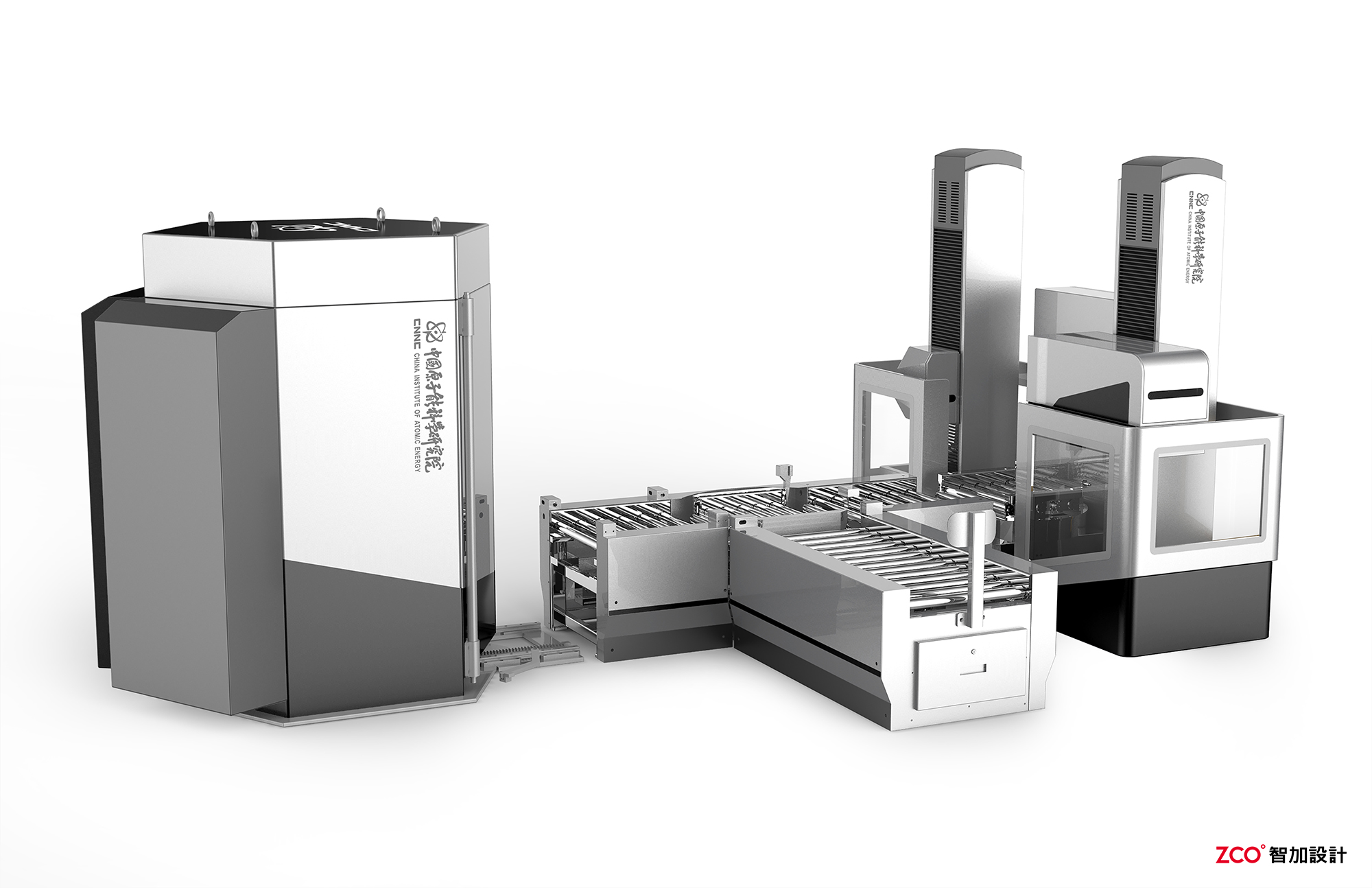 Zhijia design，nuclear waste，Processing device，testing，equipment design ，