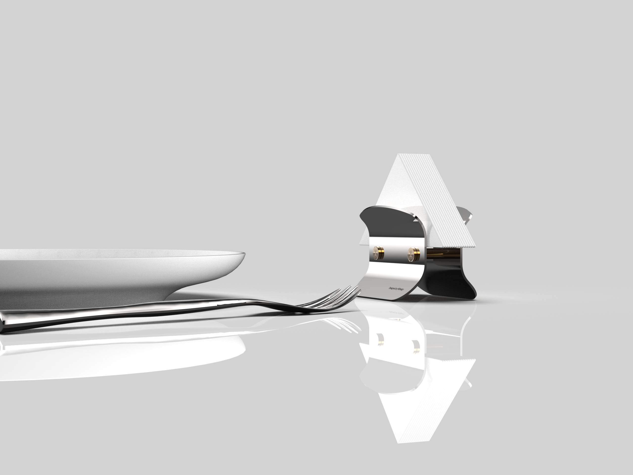 industrial design，product design，Napkin rack，sheet metal，