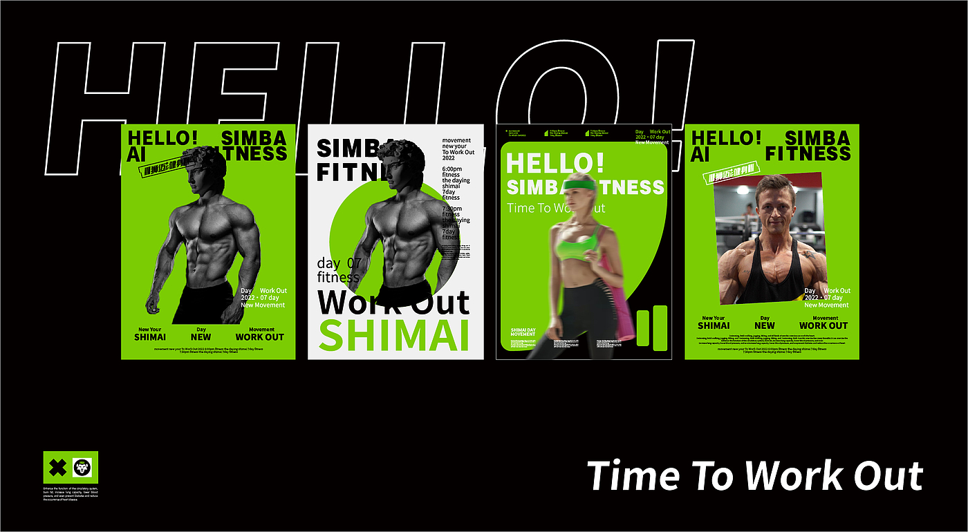 Original works，Brand design，Brand vision，gym，packing design，VI system，Graphic Artist Designer，Poster Design ，