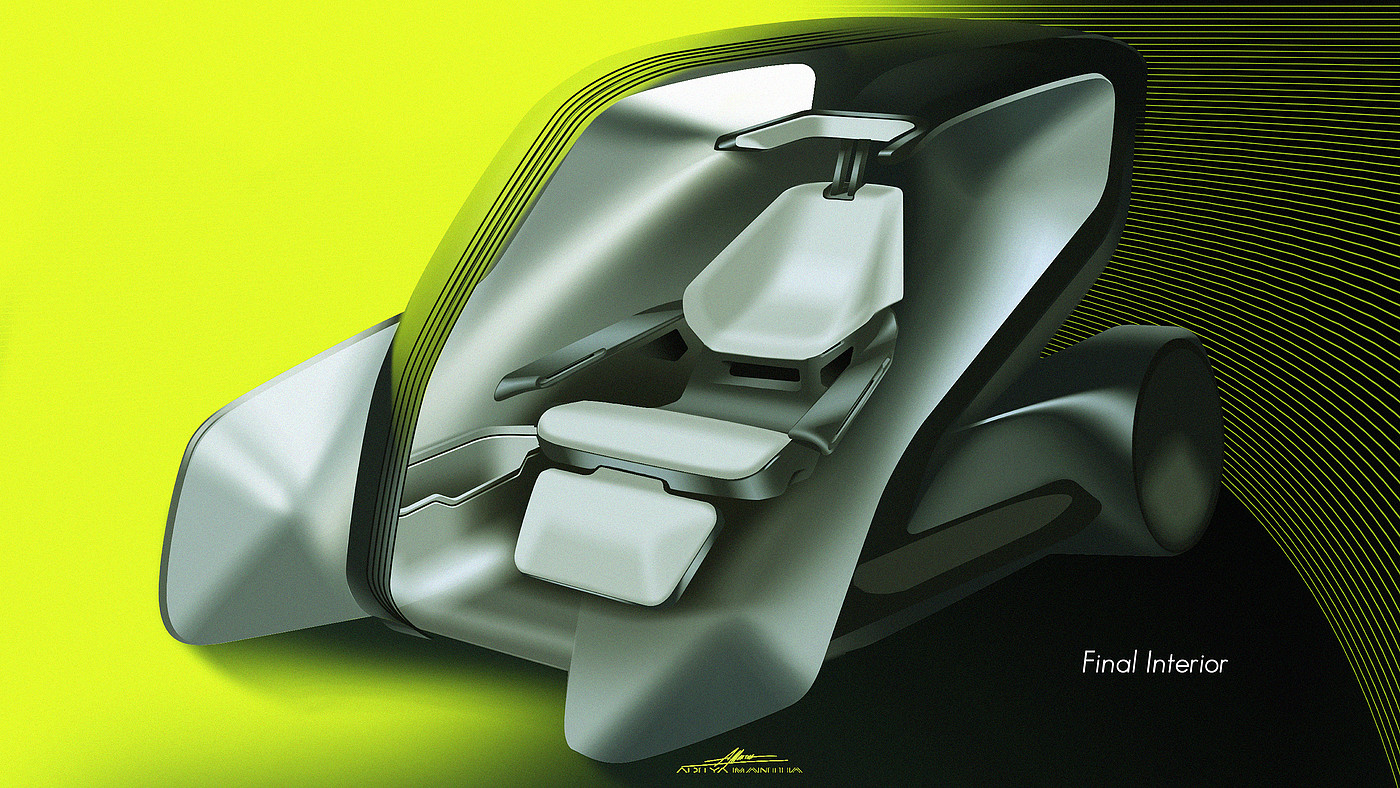 Honda CoMo，Automatic design，sketch，