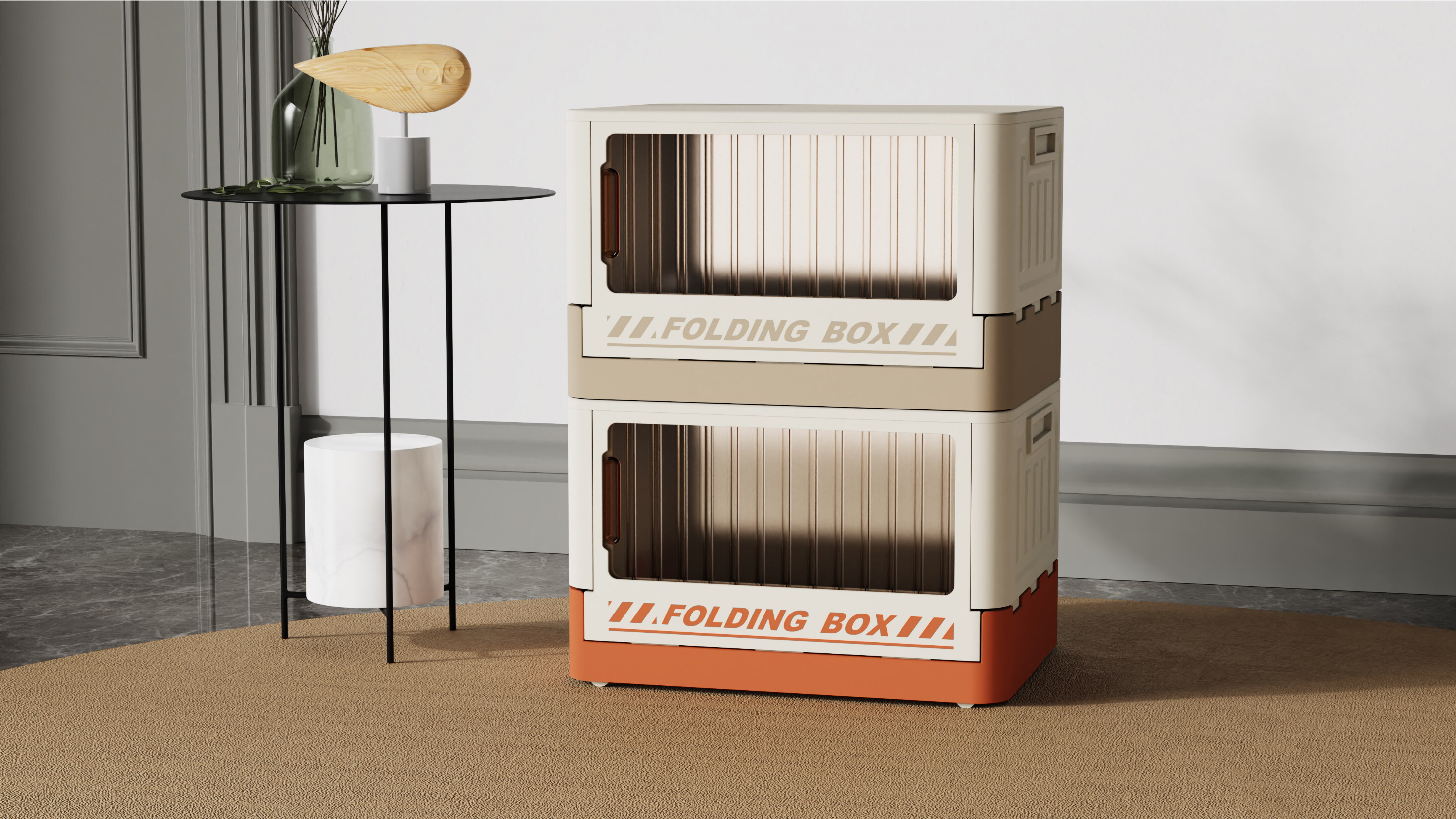 Folding storage box，Indoor folding storage box，Outdoor folding storage box，Car trunk storage，Camping storage box，